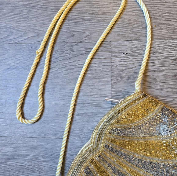 Vintage 1970's Art Deco Beaded Bag - Picture 3 of 8